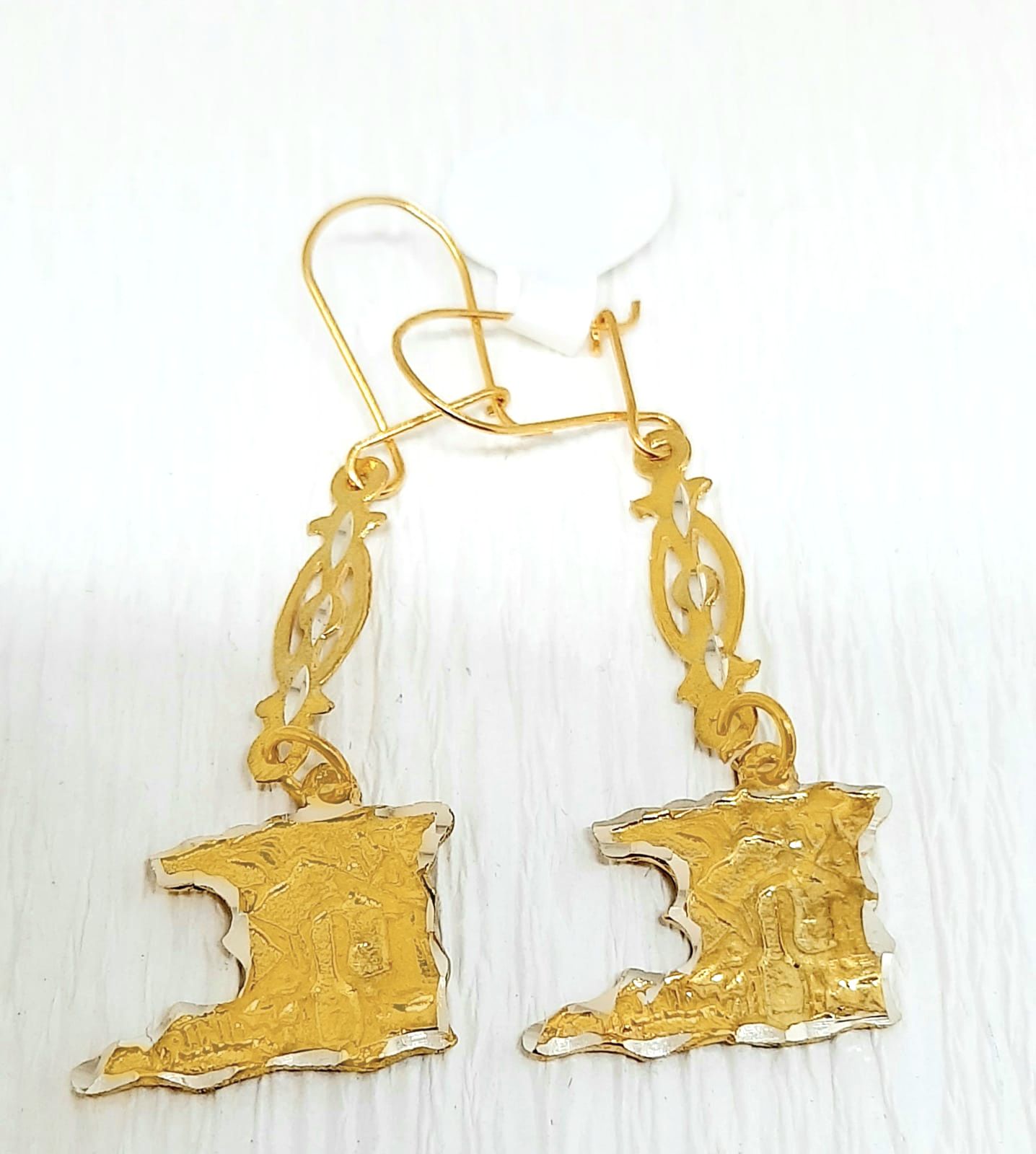 Gold Hanging Earring